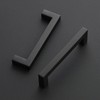 Ravinte 18 Pack 4-1/2 Inch Kitchen Square Cabinet Handles Matte
