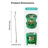 100PCS Cotton Kerosene Stove Wick， Heater ReplacementWick， Pure Cotton Camping