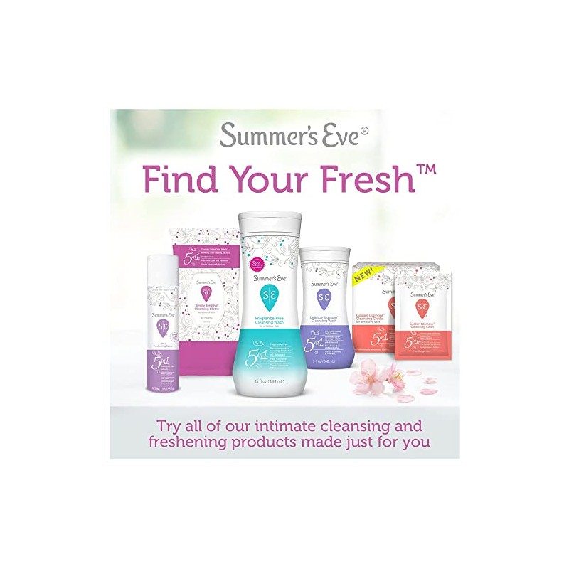 Summer's Eve SE800104 Gel Femenino Piel Sensible, 266 ml