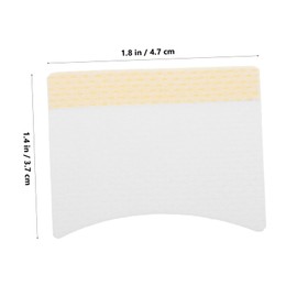 VICASKY 40pcs Makeup Remover Cotton Pads Gentle Eye Makeup Remover for Eyelash Extensions for Face Nails and Daily Skincare for Travel and Everyday Use