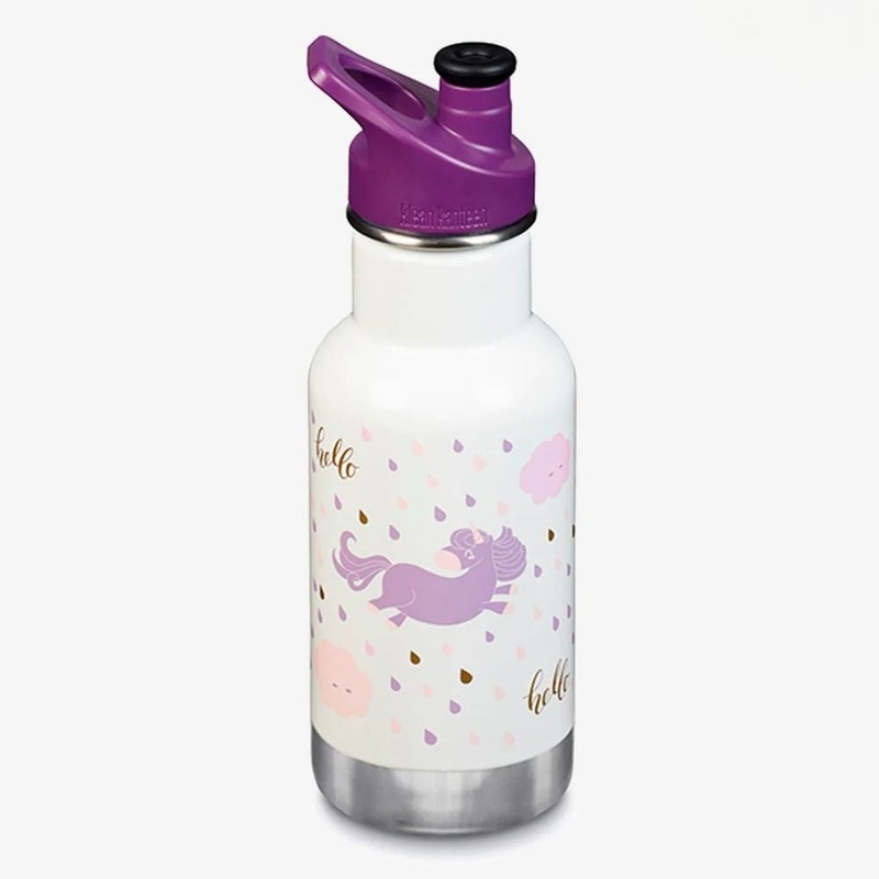 Klean Kanteen INSULATED 12oz (355ml) Kid's Classic with Sport Cap,