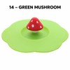 10cm Silicone Cup Cover for Drinks – Heat-Resistant Dustproof Suction
