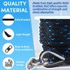Premium Anchor Rope 50 ft x 3/8 inch, Solid Braid