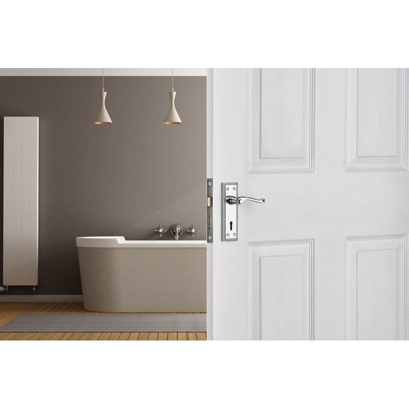 Designer Levers - Georgian Roped Design Lever Door Handles -