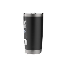 Oh My Cod - Fisher Mens Fishing Stainless Steel Insulated Tumbler