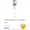 Nu Skin Nuskin Nutricentials Bioadaptive Eye Love Bright Eyes Cream