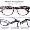 DAMIDEO 5 Pack Blue Light Blocking Oversize Reading Glasses Men