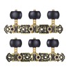 Btuty L&R 2 Pcs Acoustic Guitar Tuning Pegs 3+3 Machine