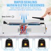 𝐈𝐫𝐨𝐧 Bag Sealer Heat Seal Machine, 12 Inch Impulse Heat