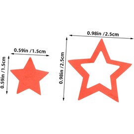 Healeved 2rollos Pegatinas Bronceadoras De Estrellas De Pegatinas Corporales Autoadhesivas Perforadas Para Playa Ligeras y Transpirables