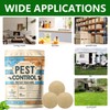 FfordHome Pest Repellent ，Rodent Repellent Moth Balls for Outdoor use，