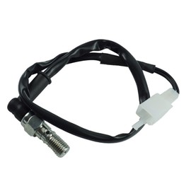 RAYANA Universal Motorcycle Rear Brake Light Switch Banjo Bolt M10x1.25 Pitch (M10-1.25-Pin)