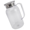 Water Pitcher with Lid and Handle 1500ml Acrylic Heat Resistant