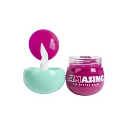 Oz Lab Jamazing Lip Butter Balm Sugar Plum Jam High Shine Tinted Lip Balm Moisturizing Non Sticky Vegan Cruelty Free Hydrating Lip Gloss for Dry Lips Travel Friendly, 0.19 OZ/ 5.5G，Pack of 1