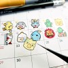Unbranded Chocobo Stickers - Final Fantasy Stickers for Reward Chart,