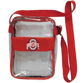 Storm Duds Clear Crossbody Bag (Ohio State Buckeyes)