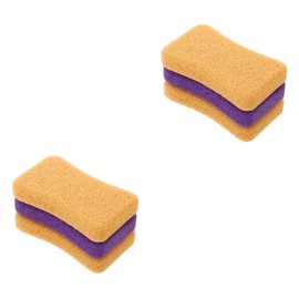 Minkissy 6pcs Natural Pumice Rubbing Stone for Dead Skin Removal Grinding Foot Tool for Exfoliating Pedicure Comfortable to Hold Design Random Colors for Smooth Feet