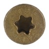 #10 x 3-1/2" Saberdrive Tan XL1500 Coated Exterior Star Drive