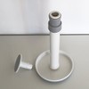 Guzzini Push and Kitchen Roll Holder Grey/White, Height Approximately 28