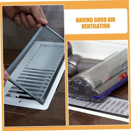 KONTONTY Magnetic Mesh Vent Cover for Home Easy Install No Tool Ceiling Vent Mesh Cover