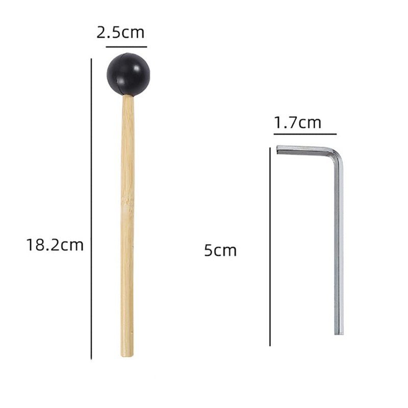 VOANZO Aluminum Alloy Tuning Fork for Healing with Reflex Hammer
