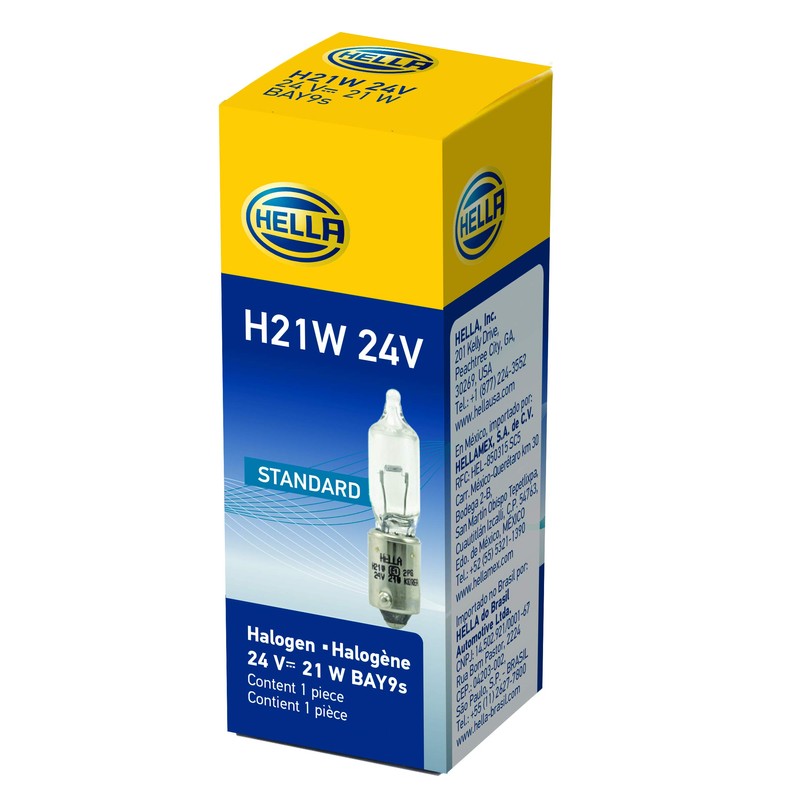 HELLA H21W 24V Long Life Miniature Halogen Bulb