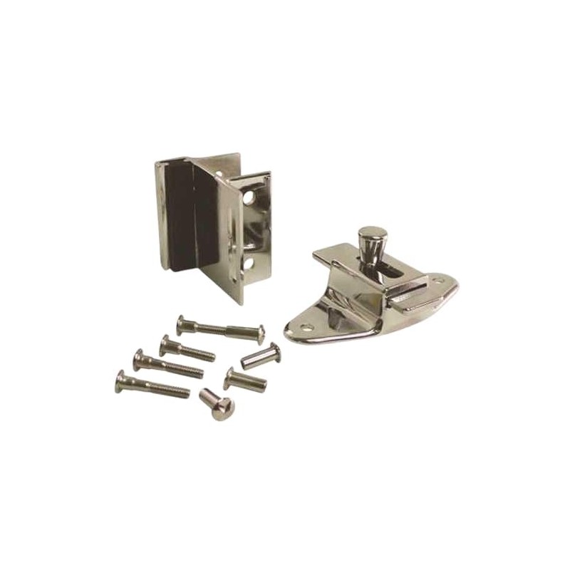 Brixwell 91-4a Slide Latch and Keeper Set with Fasteners