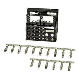 tomzz Audio 5800-132 Quadlock Plug Housing Mounting Set Including 16 Contacts for Car Radio Cable