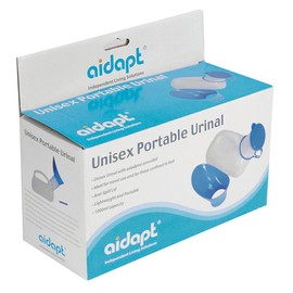 Aidapt Unisex Urinal Male or Female Use Portable Lightweight Ideal for Travel/Bedroom Use Great for Camping