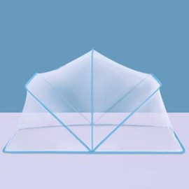 Indoor Outdoor Foldable Easy Sturdy One-Touch Mosquito Net for Newborns Travel Pink 1PC