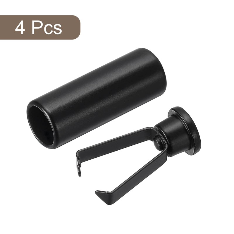 sourcing map Shoelace Tips, 4pcs - Alloy Shoe Lace Ends
