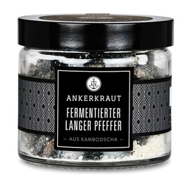 Ankerkraut Fermented Long Pepper, 140 g in a Jar, Finisher Crowning for Salad, Meat and Vegetables, Exclusive Premium Pepper, Pure Quality and Enjoyment