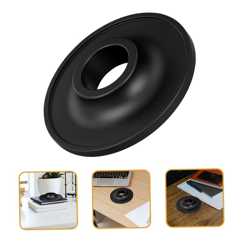 jojofuny 2pcs Aluminum Alloy Speaker Base for Stand Solid Support