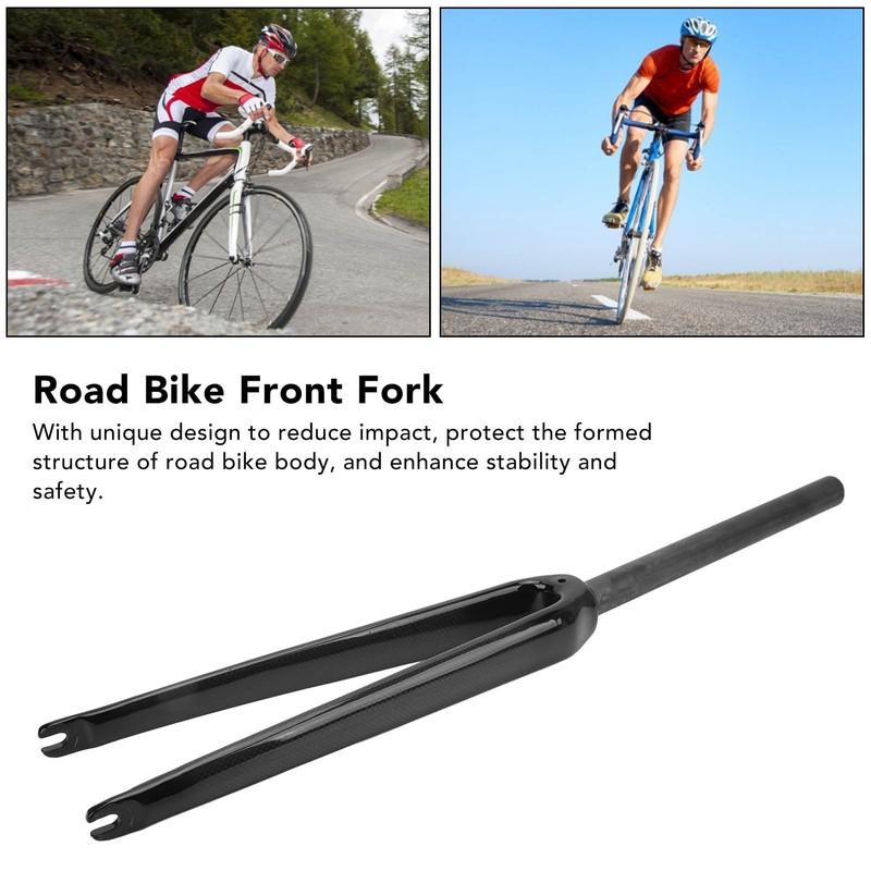 Carbon Fiber 700C Road Bike Front Fork C Brake Straight