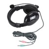 Wired Gaming Headset 360 Degree Rotation Microphone Headphones for Online