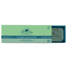 Dr. Tree Set of solid shampoo + conditioner organic frequent use conditioner organic frequent use + solid shower gel exfoliating scrub 75 g + 120 g