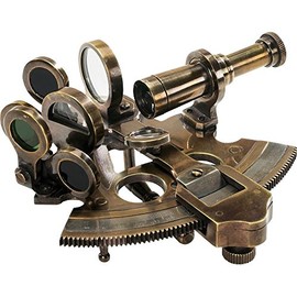 Thor Nautical Bronze Sextant Rustic Vintage Home Decor Gifts