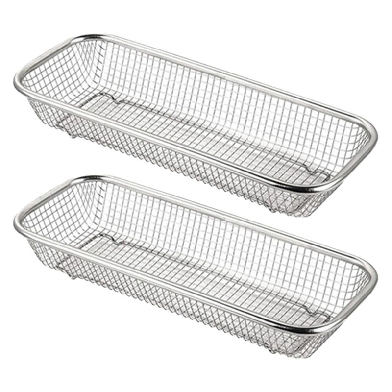 Cabilock Dishwasher Chopstick Basket, 2-Pack Small Storage Holder for Utensils,