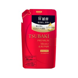 TSUBAKI Premium Moist Shampoo, Refill, 11.2 fl oz (330 ml) x 1