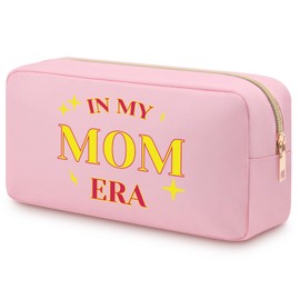 Mom Era Makeup Bag for Mom Mother Mommy to Be Gift Christmas Mothers Day Birthday Gifts for Mom Mommy Mummy Oxford ClothToiletry Bag First Time Mom Gifts from Daughter