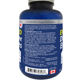 Naka Platinum Enhanced Digestive Enzymes, With Ox Bile, 11 X Pancreatin + 1B CFU Probiotics, SHELF STABLE/DAIRY FREE, Made in Canada (210 DR vcaps)