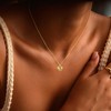 Pancert Gold Heart Necklace for Women 14K Gold Plated Dainty