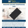 Whirlpool WP8564458 OEM Washer Sound Dampening Pad
