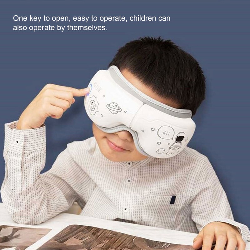 Childrens Eye Massager USB White Constant Temperature Hot Compress Eye