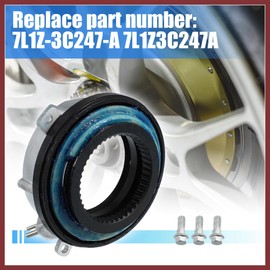 HEROFFIX 2Pcs Front 4x4 4WD Locking Hub Actuator for Ford F150 4WD 2004-2016 for Ford Expedition 4WD 2003-2015 7L1Z3C247A 4WD Hub Auto Locking Actuator Replace Parts