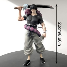 Driflo Jujutsu Kaisen Figure, Fushiguro Toji Figures, 22cm Jujutsu Kaisen Ornaments, Action Figures Anime Model Figure Desktop Decoration Gifts for Friends and Fans