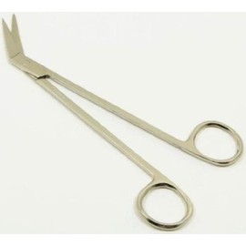 Kelly Surgical Scissors 6 1/2 inches Angled Stainless