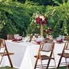 sancua White Table Cloths Rectangle, 8 Pack Tablecoths for 6