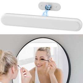 Lámpara de Espejo de Tocador, Luz de Espejo Inalámbrica con 3 Temperaturas de Color, Luces del Espejo de Cortesía Regulable en Ángulo y Brillo, Para Espejos de Tocador y Espejos de Baño de Maquillaje