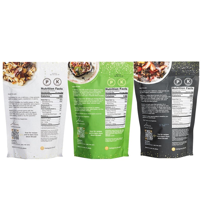 Struesli - Organic Granola Redefined | No Sweeteners | No